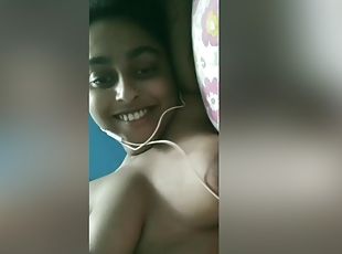 gros-nichons, amateur, indien, webcam, solo, brunette