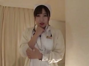 enfermera, japonés, bragas, uniforme
