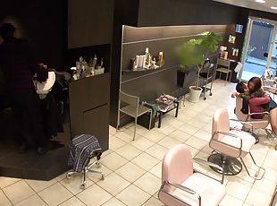 Hair salon audacious blowjob Ian Hanasaki Subtitled