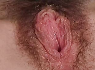 poilue, masturbation, chatte-pussy, amateur, horny, brunette