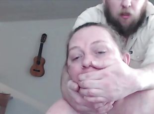 First Postpartum Fuck and Suck with Breastmilk Play - amateur couple