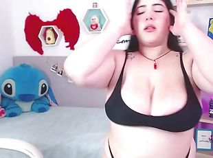 payudara-besar, amatir, wanita-gemuk-yang-cantik, gemuk, webcam, bokong