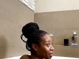 banyo-yapma, siyahi-kadın, zenci, kıç-butt, duş