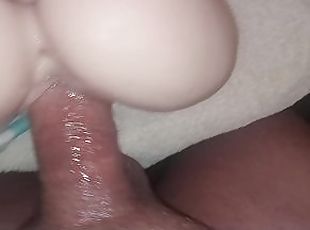 masturbation, amateur, énorme-bite, jouet, ejaculation-interne, point-de-vue, culotte, mignonne, solo, bite