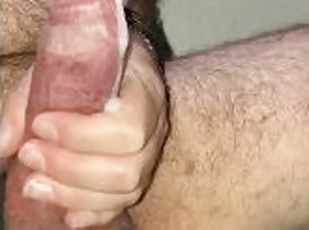 Failed edging challenge my wife gave me, now Im ordered to sit in my own cum