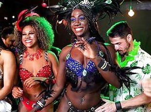 オージーパーティー, パーティー, ほとばしり, 肛門の, 異人種間の, イマラチオ, 集団セックス, ブラジル, ダブル, ぶっかけ