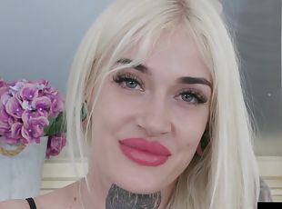 Tatted Blow Up Doll Looking Chick Bbc Destroyed - Sasha Anime