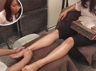 azijski, masaža, stopala-feet, fetiš