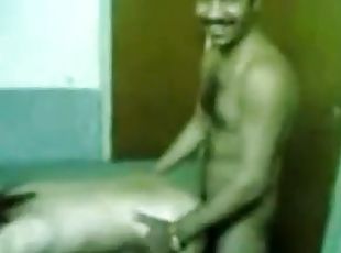Horny indian slut in a threesome