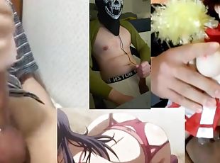 maszturbálás, amatőr, kilövelés, buzi, japán, hentai
