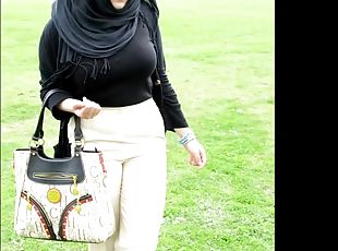 Arab young wives in a hijab mix for you