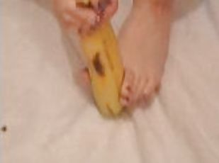 amaterski, stopala-feet, italijani, fetiš, sami, česi, banana
