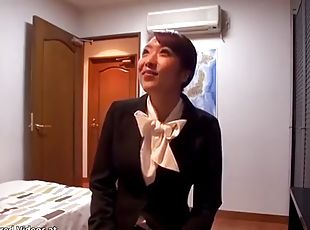 asiatiche, ufficio, collant-di-nylon, segretarie, giapponesi, feticci, capo, uniformi