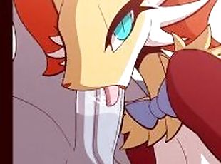 Delphox wants to cum in her mouth  R-MK