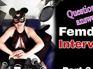 Femdom Q&A Interview 3 Real Couple Homemade Amateur BDSM Bondage Submissive Domination Milf Stepmom