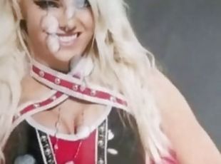 WWE Alexa Bliss Cum Tribute Anthology 38 loads of cum in her