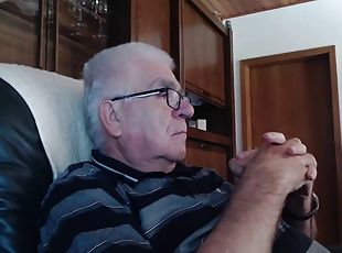 far, amatør, bøsse, massage, webcam, bedstefar