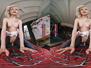 hardcore, pornstar, point-de-vue, blonde, 3d, réalité