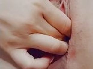 kadının-cinsel-organına-dokunma, mastürbasyon-masturbation, amcık-pussy, amatör, genç, ev-yapımı, masaj, vajinadan-sızan-sperm, çift, parmaklama
