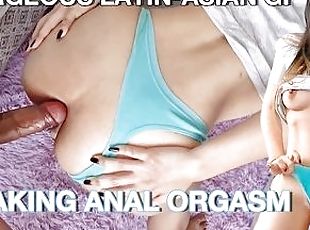 asiático, estilo-cão, peluda, masturbação, orgasmo, cona-pussy, anal, babes, chupanços, garganta-funda