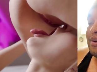 Eva Elfie &Nancy A.- Reaction Porn Hot Lesbian Action MnM Nastyyy