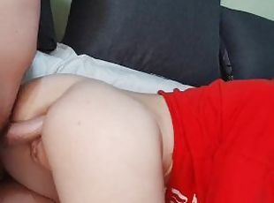 This girlfriend constantly wants my dick in her ass! Homemade porn
