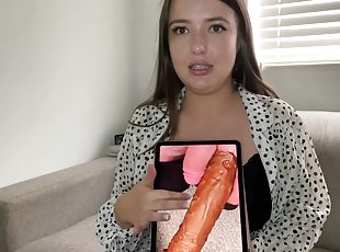 SPH femdom babe talks bad about small cocks in solo video