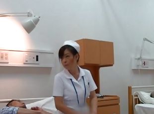 doggy, sykepleier, amatør, blowjob, hardcore, japansk, par, truser, naturlig, fingret-pretty