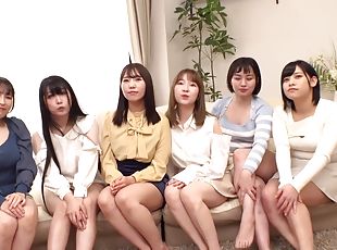 asiatisk, store-patter, behåret, mor, japans, gruppesex-groupsex, blond, brunette