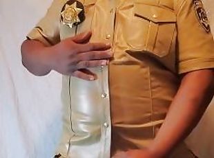 Leather CHP Uniform Wank