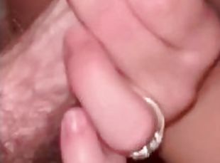Wife giving friend a blowjob in the shower