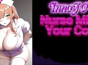 pielęgniarka, robienie-loda, sperma, anime, hentai, solo, hiszpan