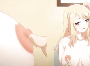 rumpe, store-pupper, doggy, blowjob, creampie, kyssing, blond, anime, hentai, pupper