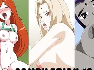 PornComicsAnimation - Sakura Tsunade Raven Wendy Momo Hentai Animation all the Best Compilation #3