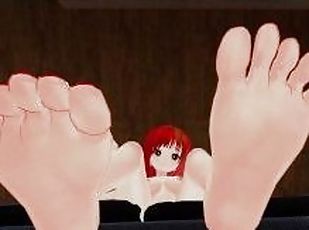 stopala-feet, animacija, hentai, fetiš