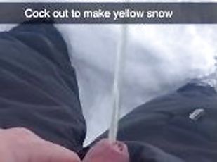 Cock Out To Make Yellow Snow