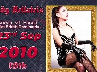September 23rd is the Dommeaversary of Lady Bellatrix!