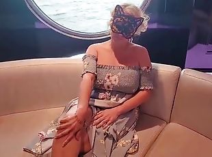 Huge Tits Mistress Thursday. Stepmom loves hanging out in public on a cruise ship between filming new content in her cabin