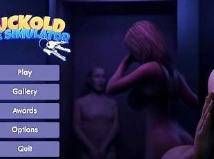 Cuckold Life Simulator: Wife Humiliates Her Hubby Who Likes To Watch Her Getting Fucked By BBC