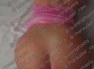 movie 08 - HUGE facial on hot Brazilian on pink dress