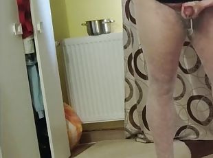 Handjob in pantyhose is very sexy